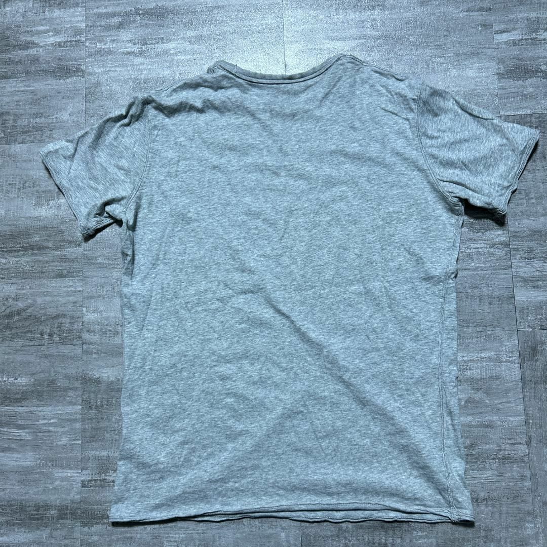DIESEL(ディーゼル)のY2K DIESEL ディーゼル ロゴ ダメージ加工Tシャツ グレー S メンズのトップス(Tシャツ/カットソー(半袖/袖なし))の商品写真