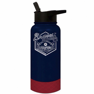 メジャーリーグベースボール(MLB)のUS限定 MLB ATLブレーブス ウォーターボトル タンブラー水筒 部活 (記念品/関連グッズ)