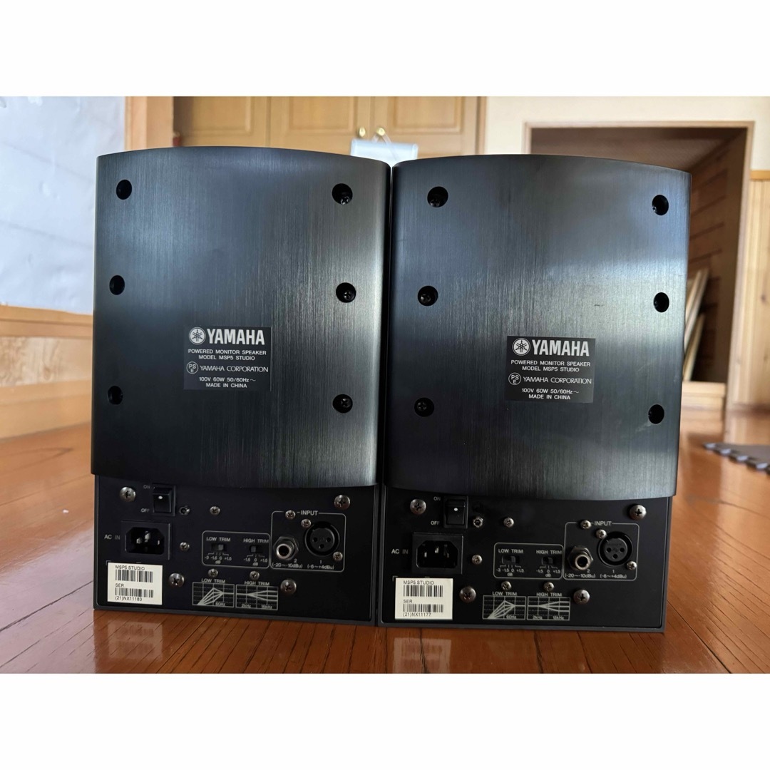 YAMAHA MSP5 モニタースピーカー 本箱付き レコーディング/PA機器 YAMAHA MSP5 モニタースピーカー 本箱付き レコーディング/PA機器