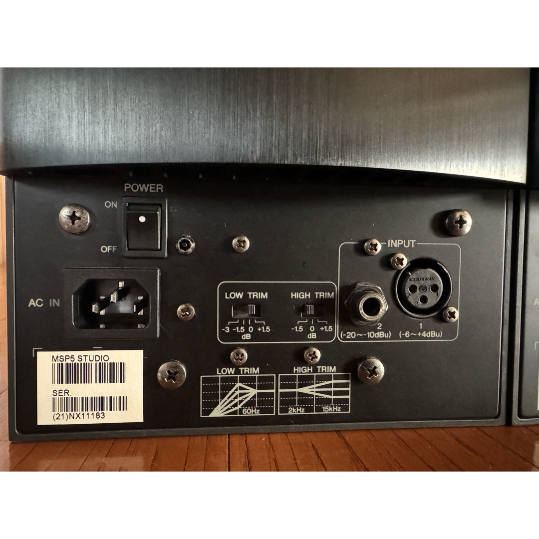 YAMAHA MSP5 モニタースピーカー 本箱付き レコーディング/PA機器 YAMAHA MSP5 モニタースピーカー 本箱付き レコーディング/PA機器