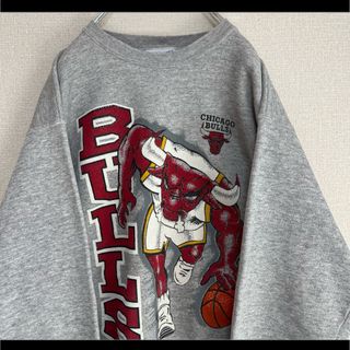 ヘインズ(Hanes)の★USA製 Hanes スウェット シカゴブルズ BULLS NBA 90s(スウェット)