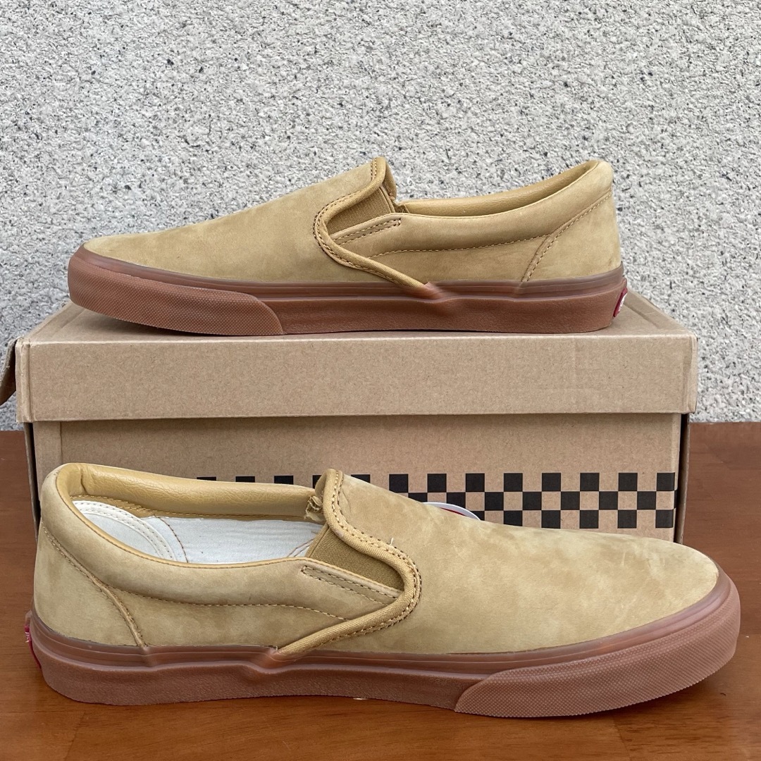 VANS(ヴァンズ)の【極希少】VANS SLIP ON "HONEY MUST/GUM" メンズの靴/シューズ(スリッポン/モカシン)の商品写真