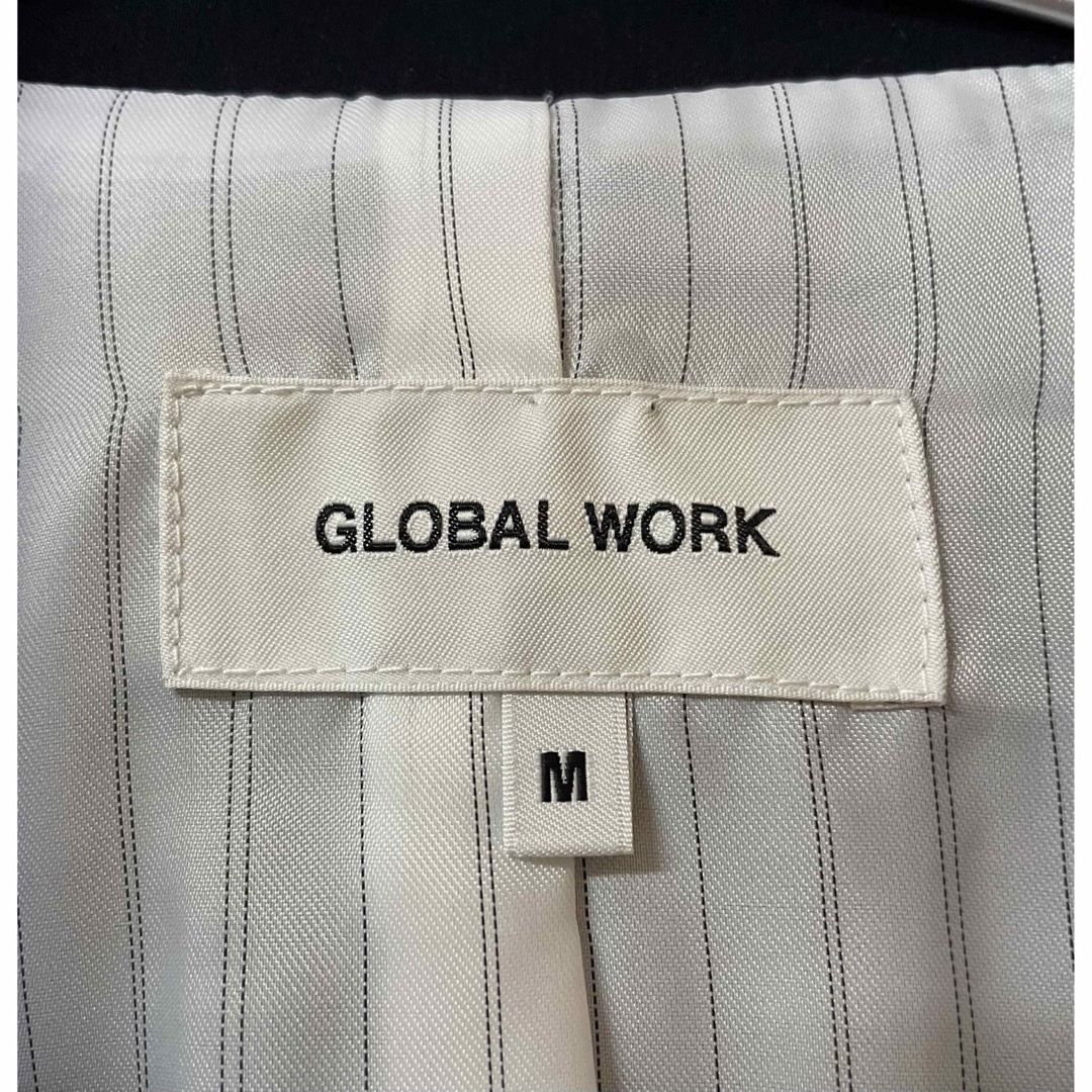 GLOBAL WORK(グローバルワーク)のGLOBAL WORK  レディース　スーツ　ネイビー　Mサイズ レディースのフォーマル/ドレス(スーツ)の商品写真