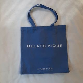 ジェラートピケ(gelato pique)のジェラートピケ　トート　　ブルー(トートバッグ)