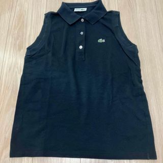 LACOSTE - ラコステ　レディース　サイズ42 ブラック　ノースリーブ