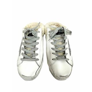 ゴールデングース(GOLDEN GOOSE)の【中古】GOLDEN GOOSE ゴールデングース 靴 レディース　サイズ36　ローカット　ボア　ホワイト系　GWF00110.F002306(スニーカー)