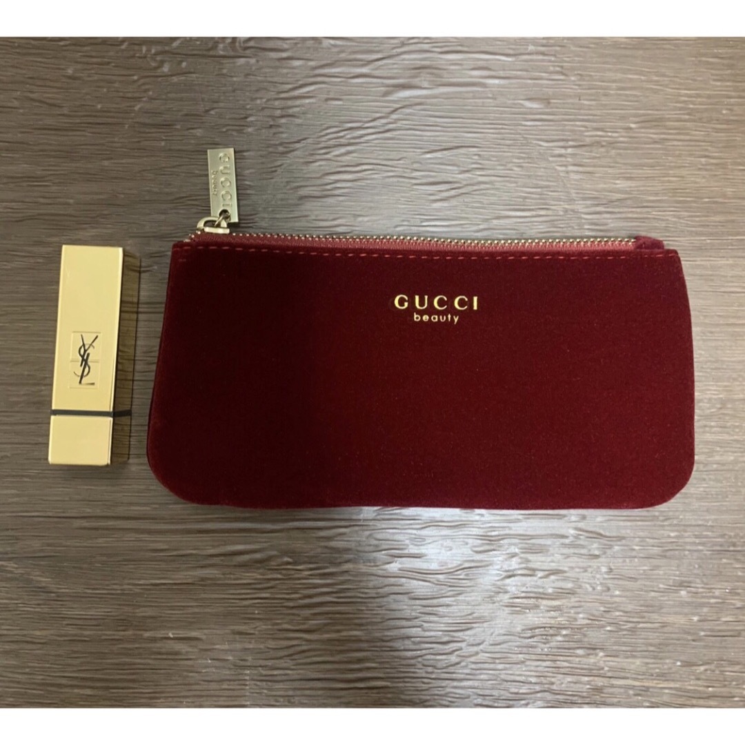 Gucci(グッチ)の伊勢丹限定　グッチ　伊勢丹限定　ノベルティ　ベロア　ポーチ　 メンズのファッション小物(その他)の商品写真