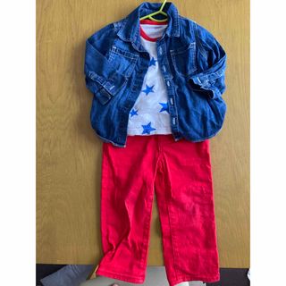 ギャップ(GAP)のベビーギャップ　babyGAP  シャツ　ロンT パンツ18-24 90センチ　(その他)