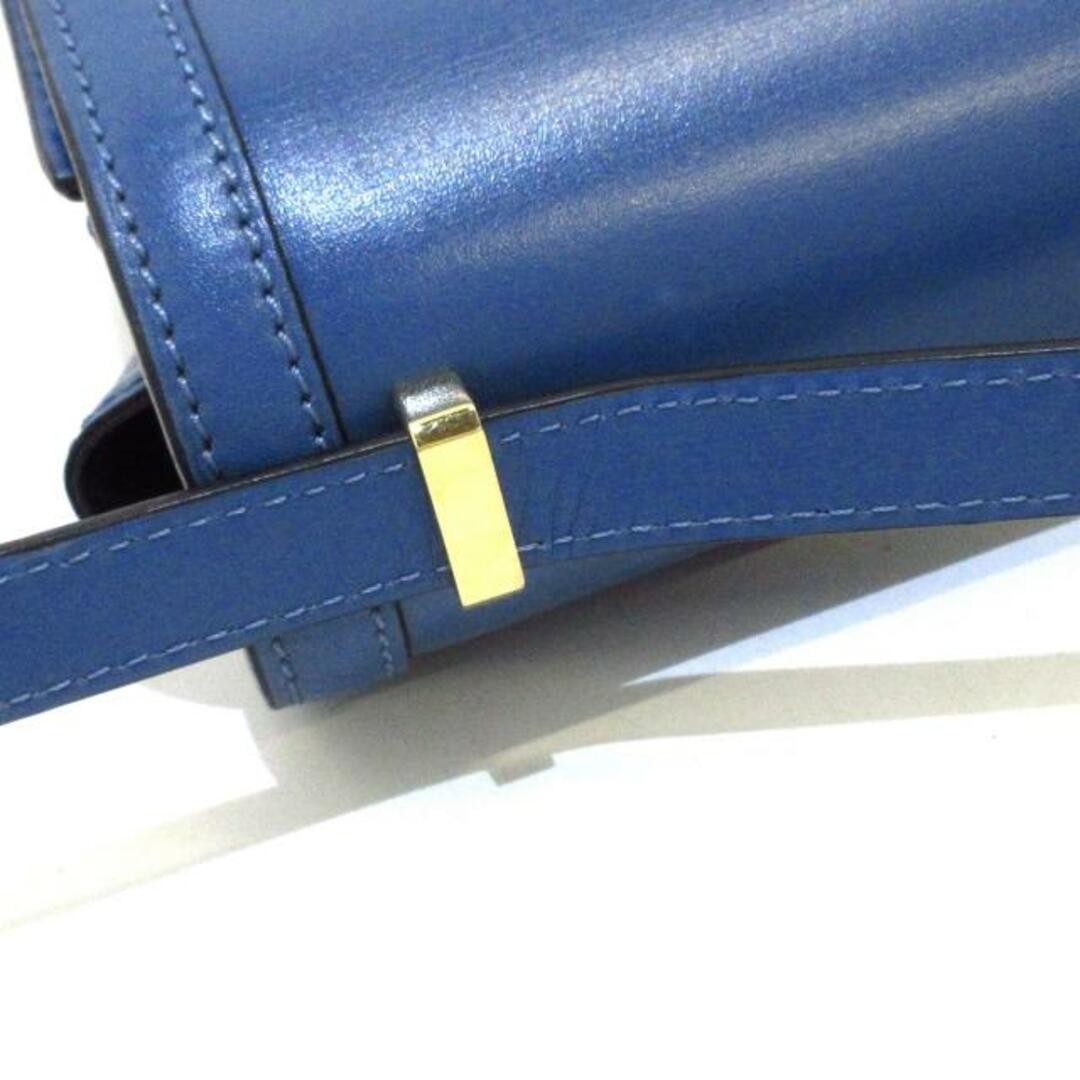 LOEWE(ロエベ)のLOEWE(ロエベ) ショルダーバッグ バルセロナ ブルー レザー レディースのバッグ(ショルダーバッグ)の商品写真