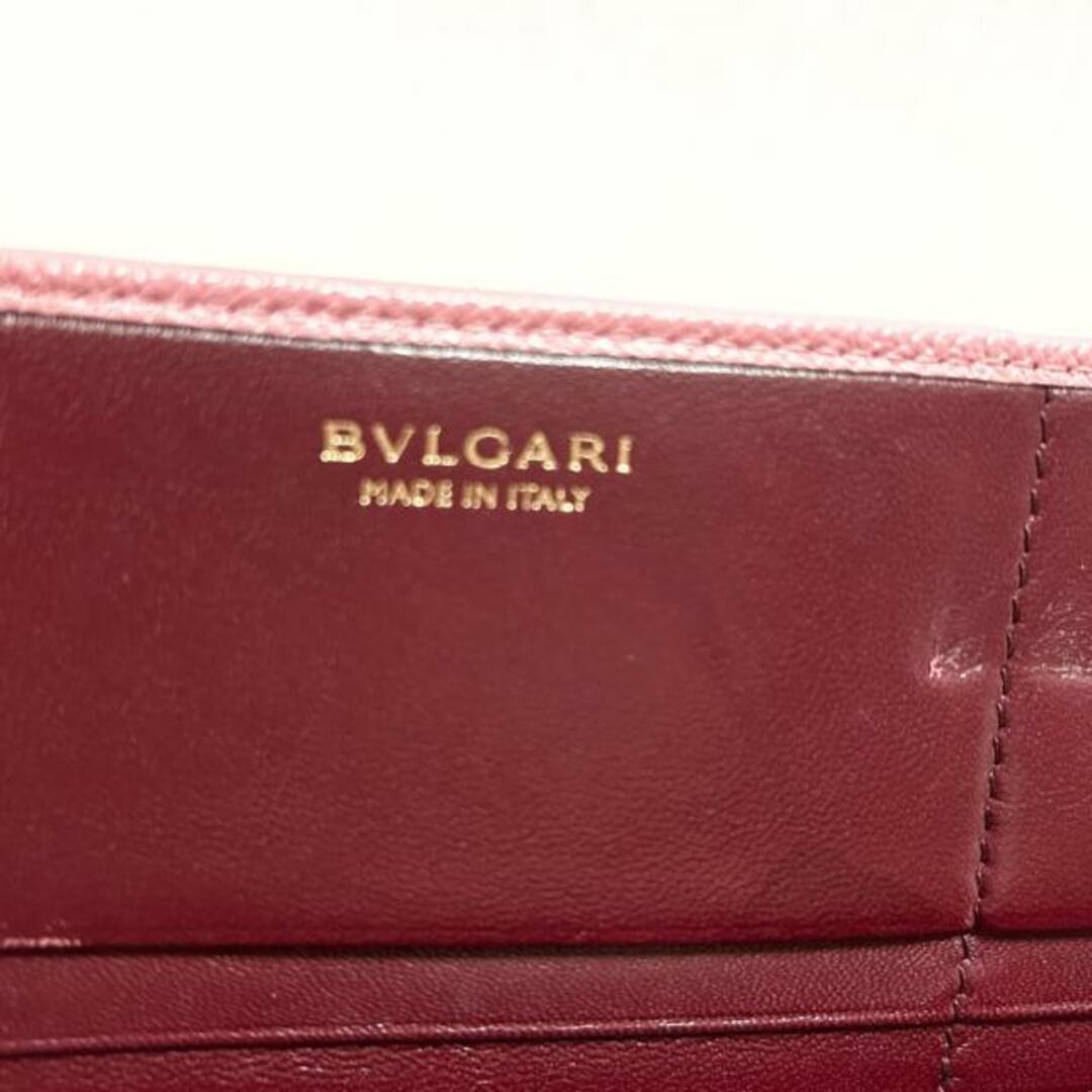 BVLGARI - BVLGARI(ブルガリ) 長財布 ブルガリブルガリ 288179 ピンク