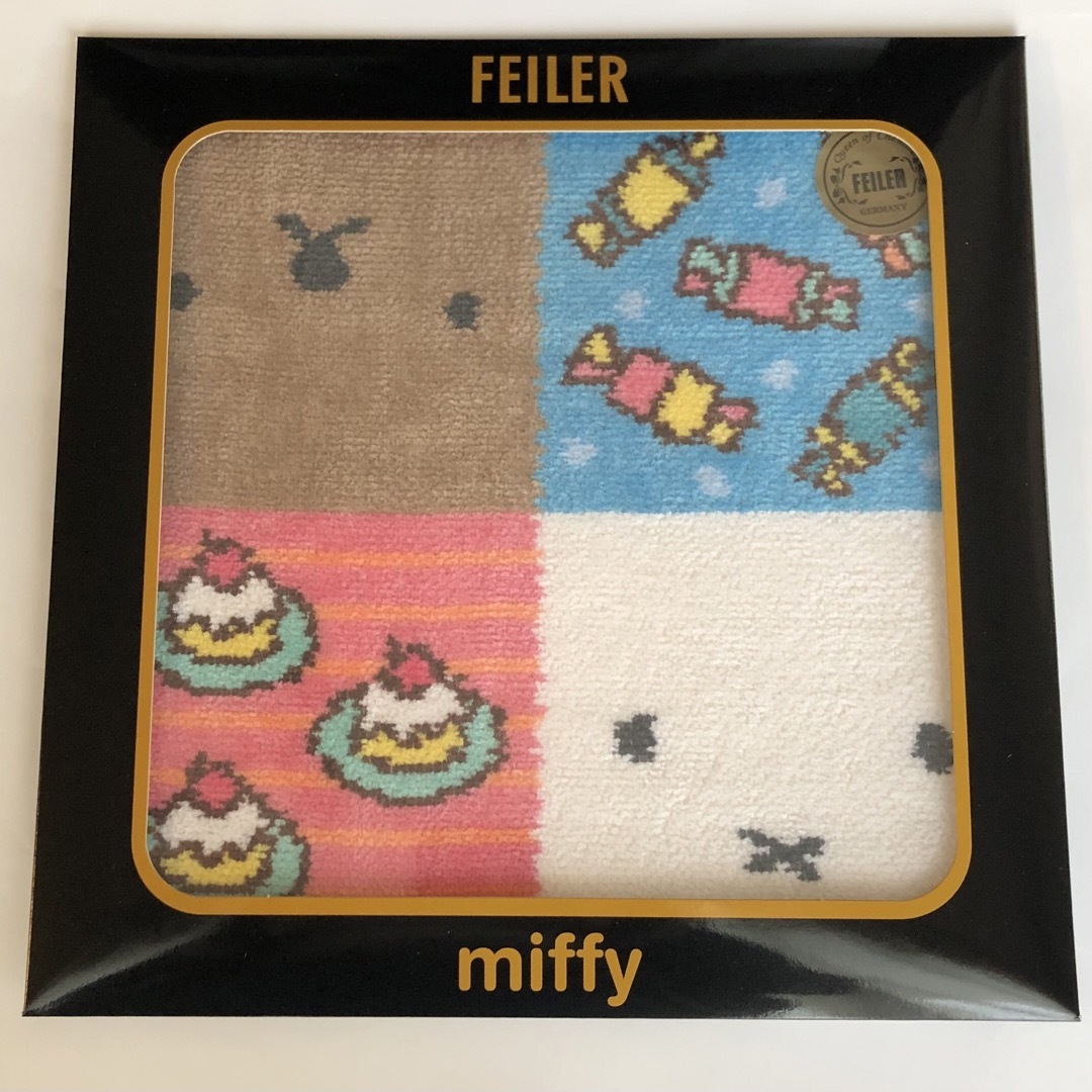 FEILER(フェイラー)のFEILER ミッフィー ハンカチ ♩ミッフィー & ボリス スイーツ♩ レディースのファッション小物(ハンカチ)の商品写真