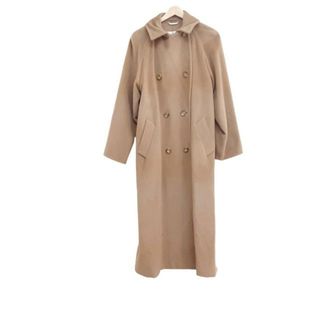 マックスマーラ(Max Mara)のMax Mara(マックスマーラ) コート サイズJ 42 レディース - ライトブラウン 長袖/秋/冬(その他)