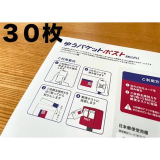 ゆうパケットポストmini 専用封筒　３０枚