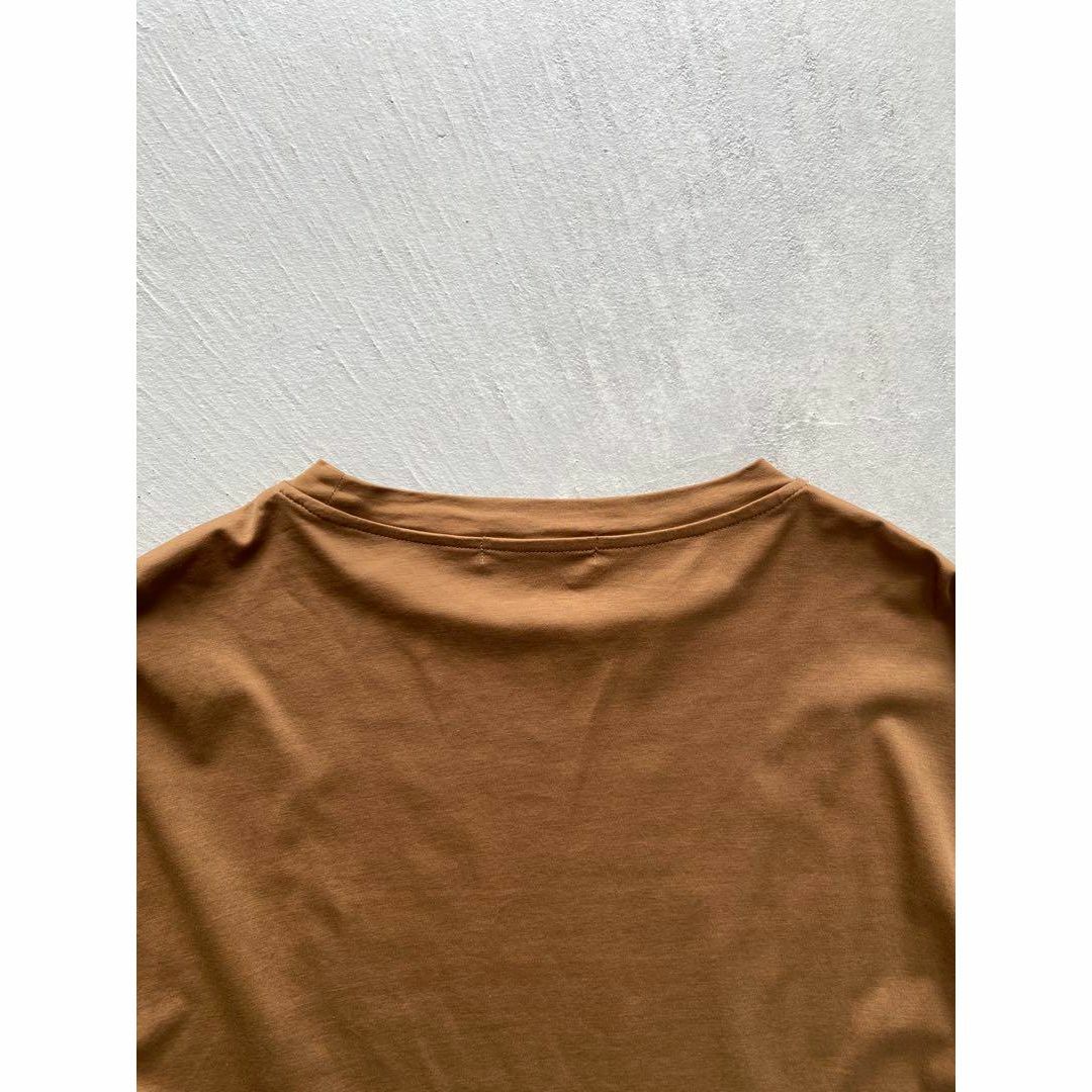 《Le MARAIS》ル マレ プリントロングTシャツ ブラウン系 (f870) レディースのトップス(Tシャツ(長袖/七分))の商品写真
