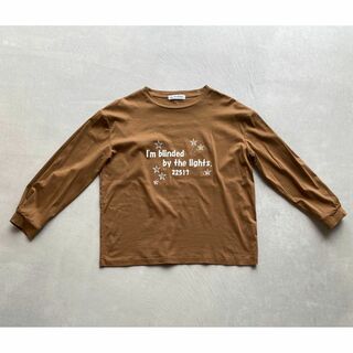 《Le MARAIS》ル マレ プリントロングTシャツ ブラウン系 (f870)(Tシャツ(長袖/七分))
