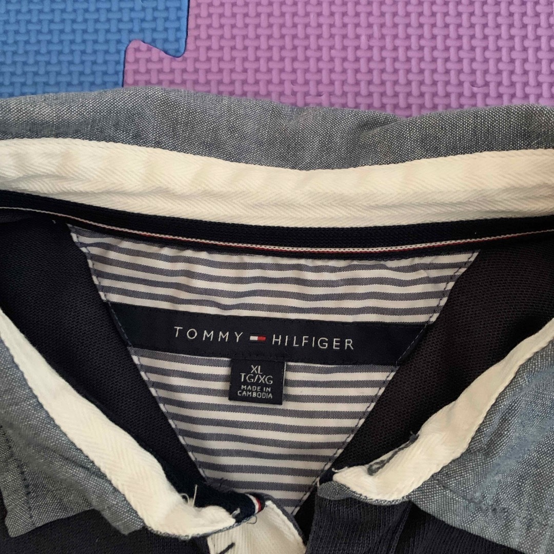 TOMMY HILFIGER(トミーヒルフィガー)のTommyHifiger  長T ＸＬ メンズのトップス(Tシャツ/カットソー(半袖/袖なし))の商品写真