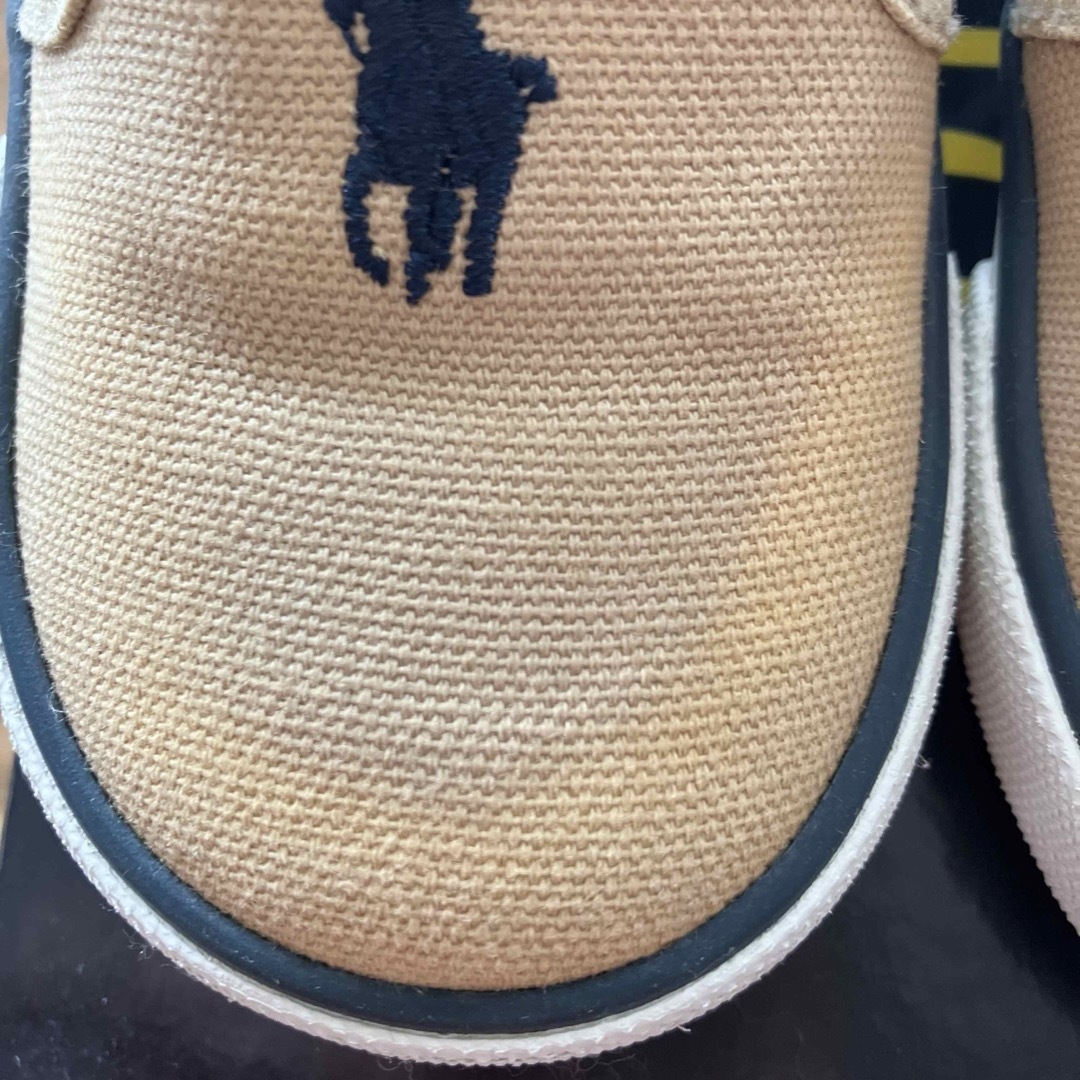 POLO RALPH LAUREN(ポロラルフローレン)の【靴のみ】ポロ　ラルフローレン　スリッポン　スニーカー　13cm キッズ/ベビー/マタニティのベビー靴/シューズ(~14cm)(スリッポン)の商品写真