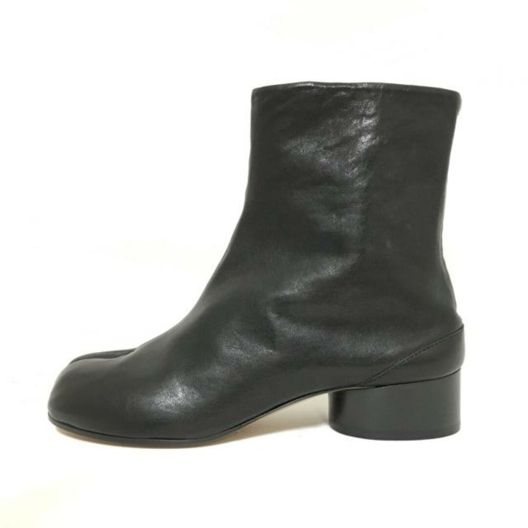 Maison Margiela(メゾンマルジェラ) ショートブーツ 37 レディース タビブーツ S58WU0273P3753T8013 黒 タグ付き レザー レディースの靴/シューズ(ブーツ)の商品写真