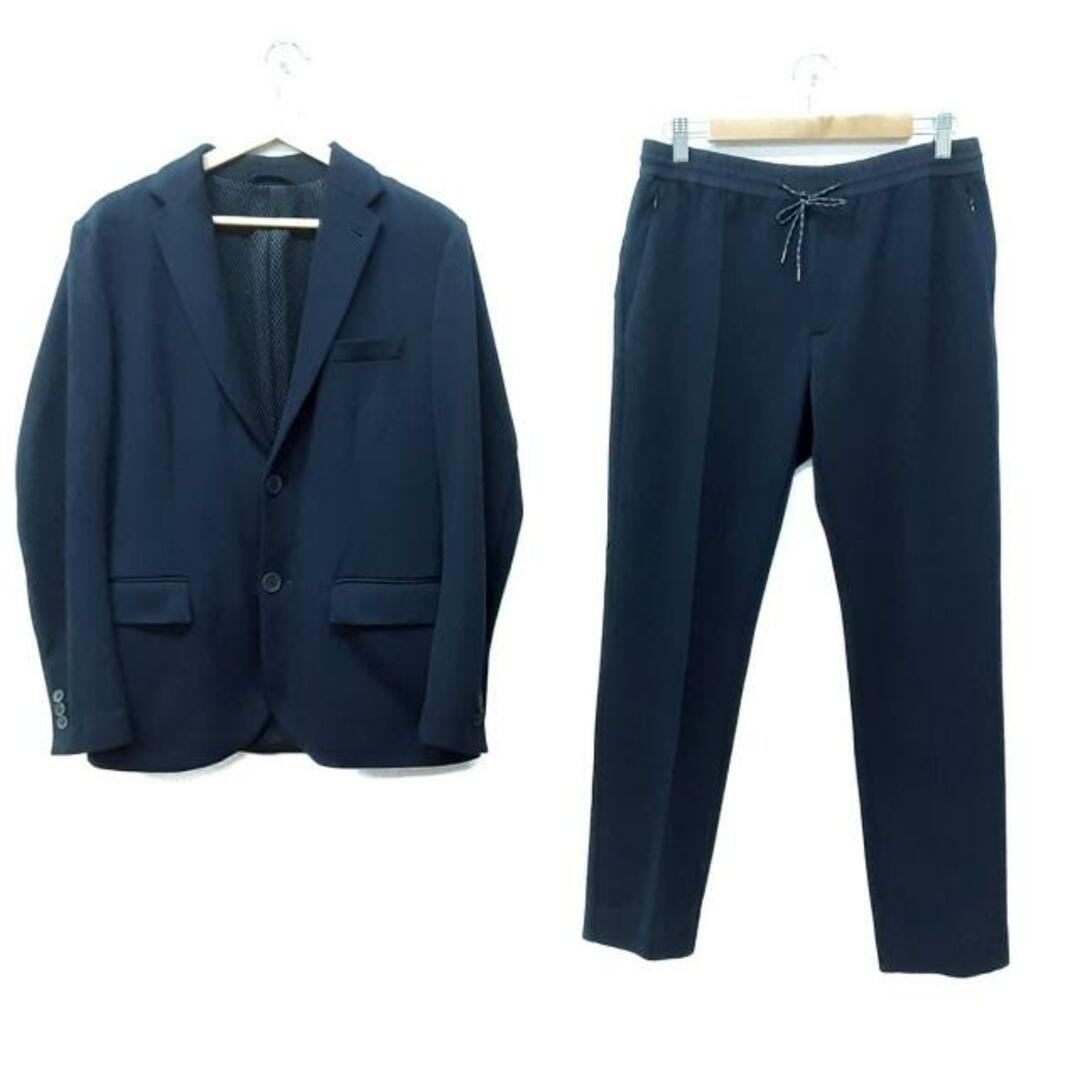 Emporio Armani(エンポリオアルマーニ)のEMPORIOARMANI(エンポリオアルマーニ) シングルスーツ メンズ美品  - ダークネイビー メンズのスーツ(セットアップ)の商品写真