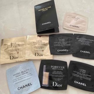 シャネル(CHANEL)の試供品　CHANEL ディオール　ファンデ　美容液(ファンデーション)