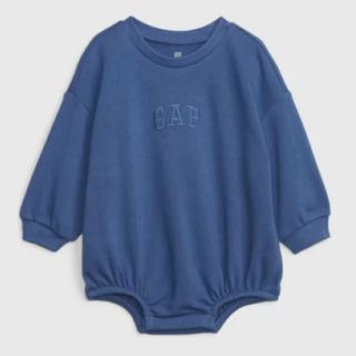 ベビーギャップ(babyGAP)のGAP ロゴロンパース　12〜18M(ロンパース)