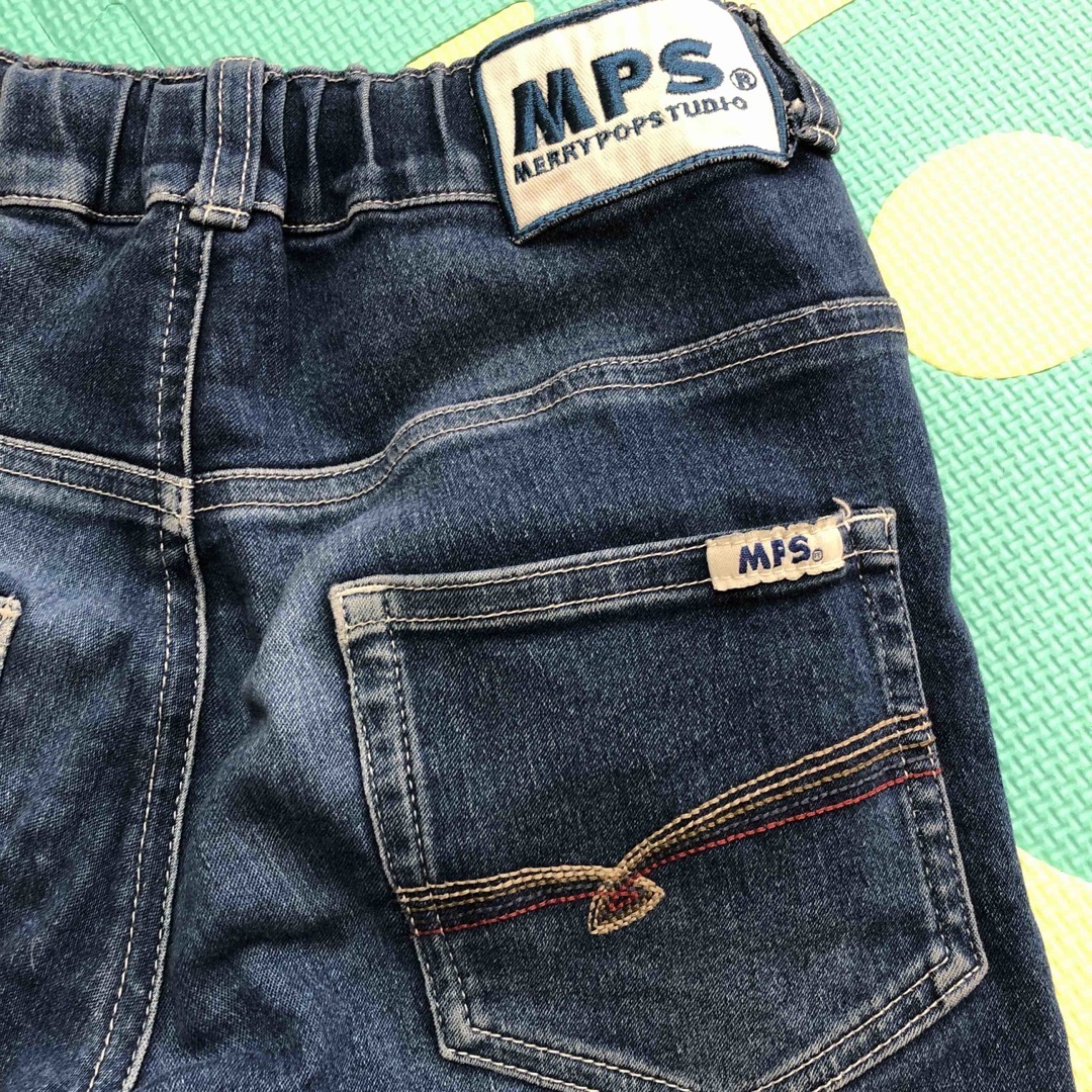 MPS(エムピーエス)のMPS ストレッチジ－ンズ 130サイズ キッズ/ベビー/マタニティのキッズ服男の子用(90cm~)(パンツ/スパッツ)の商品写真