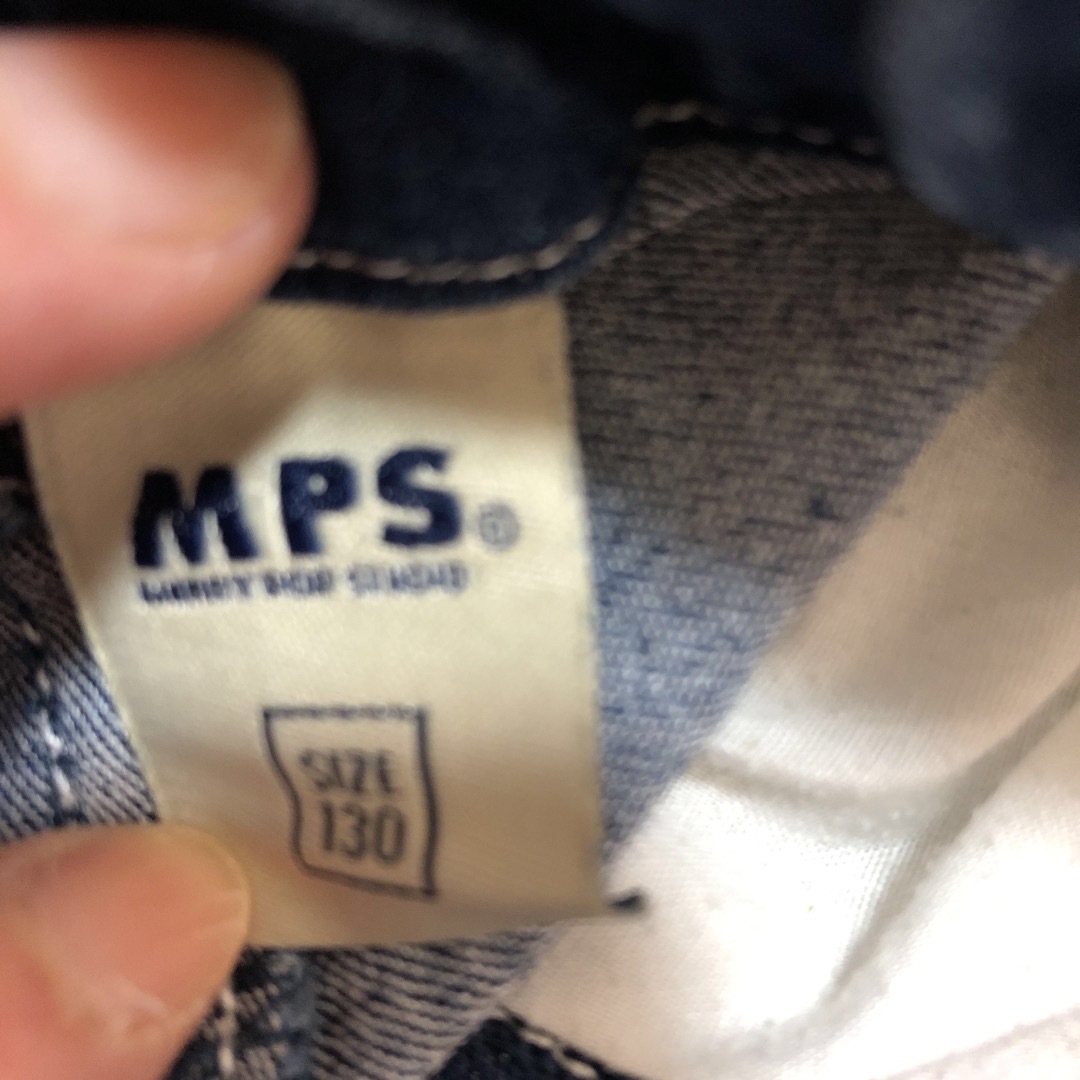 MPS(エムピーエス)のMPS ストレッチジ－ンズ 130サイズ キッズ/ベビー/マタニティのキッズ服男の子用(90cm~)(パンツ/スパッツ)の商品写真