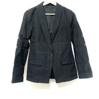 アルマーニエクスチェンジ(ARMANI EXCHANGE)のARMANIEX(アルマーニエクスチェンジ) ジャケット サイズ2 M レディース美品  - 黒 長袖/春/秋(その他)