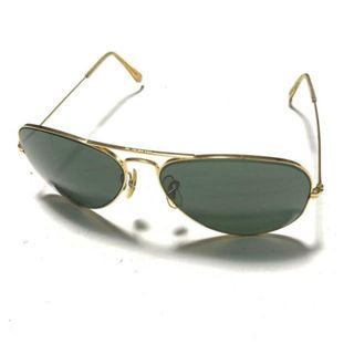 レイバン(Ray-Ban)のRay-Ban(レイバン) サングラス - 黒×ゴールド B&L/USA プラスチック×金属素材(サングラス/メガネ)