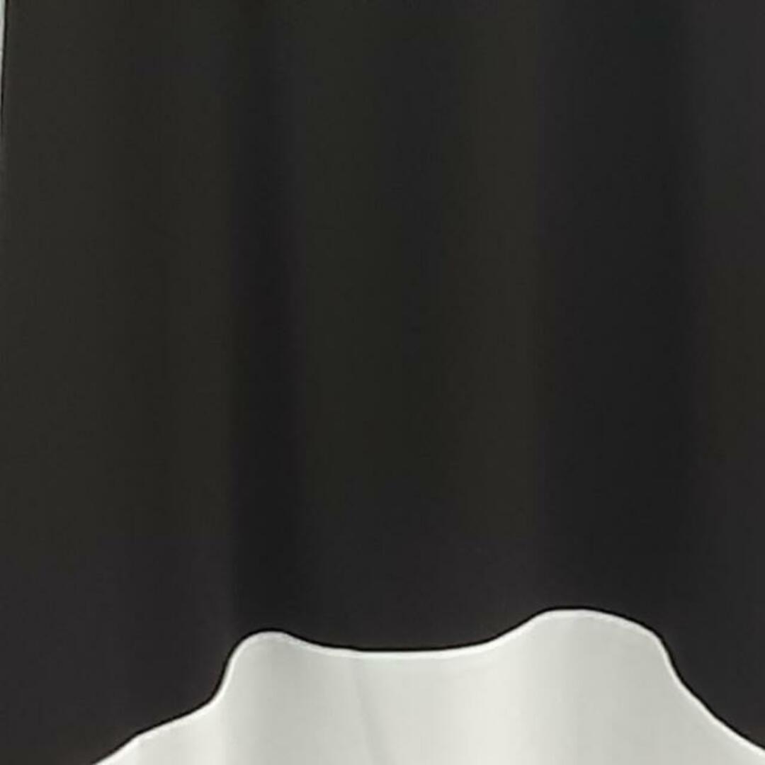 BCBGMAXAZRIA(ビーシービージーマックスアズリア)のBCBGMAXAZRIA(ビーシービージーマックスアズリア) ワンピース サイズS レディース美品  - 黒×白 ノースリーブ/ひざ丈 レディースのワンピース(その他)の商品写真