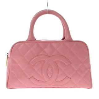 CHANEL - CHANEL(シャネル) ハンドバッグ レディース マトラッセ A20996 ピンク ミニボストン/ゴールド金具 キャビアスキン