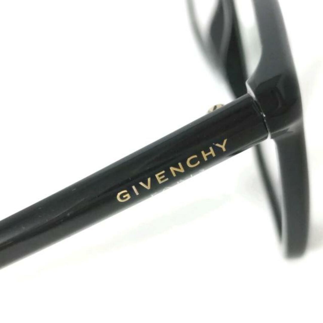 GIVENCHY(ジバンシィ)のGIVENCHY(ジバンシー) メガネ - GV0153 クリア×黒 度入り プラスチック レディースのファッション小物(サングラス/メガネ)の商品写真