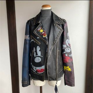 Disney - 新品 未使用　Desigual  ミッキー　ライダース　Disney