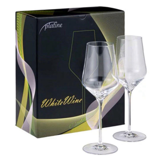 グローバル(GLOBAL)のプラティーヌ 正規品 ホワイトワイン 386ml ホワイトワインペアセット(グラス/カップ)