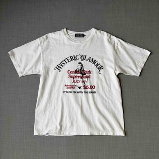 HYSTERIC GLAMOUR - HYSTERIC GLAMOUR SUPERSOUND オーバーTee M