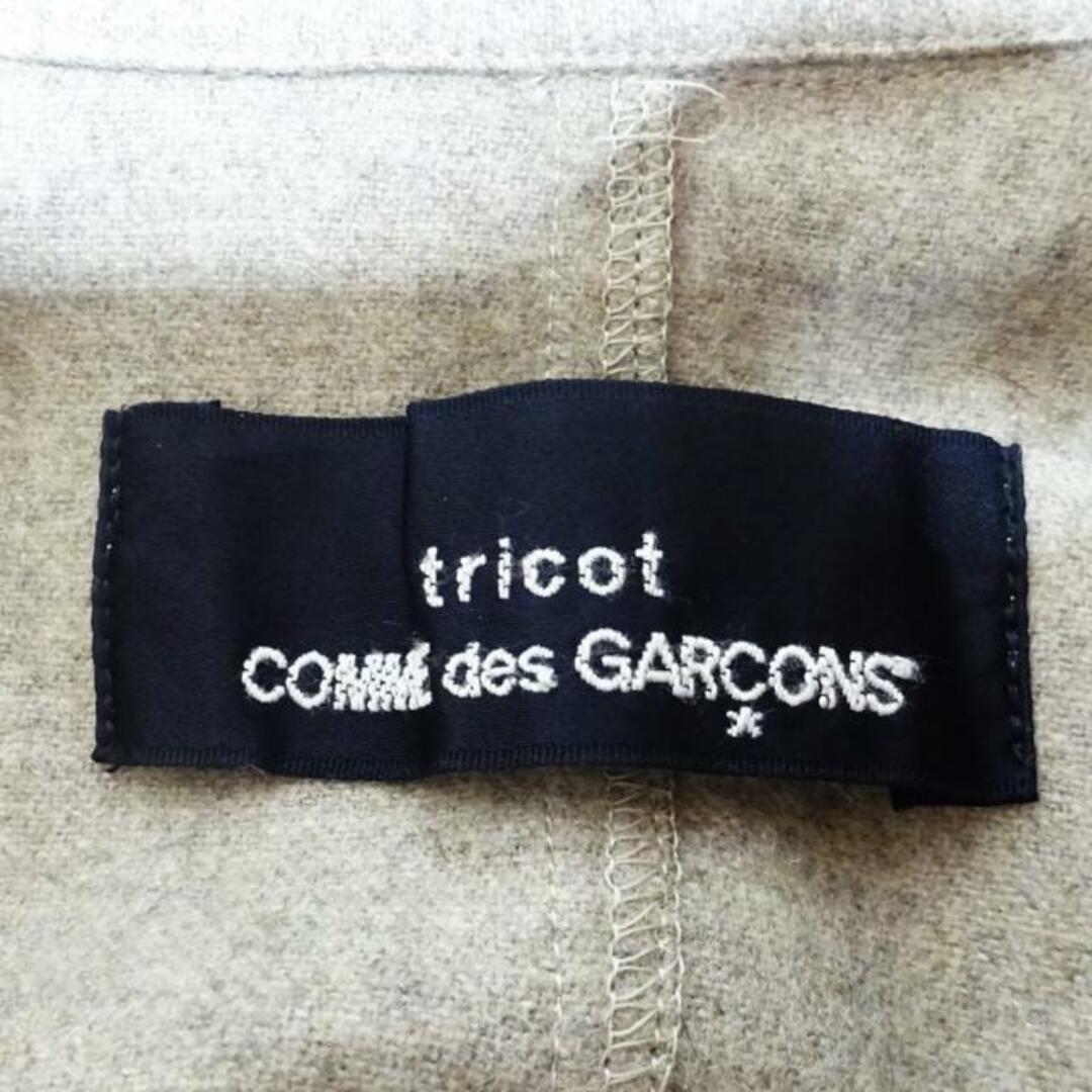 tricot COMMEdesGARCONS(トリココムデギャルソン) ジャケット レディース美品  - ベージュ 長袖/春/秋 レディースのジャケット/アウター(その他)の商品写真