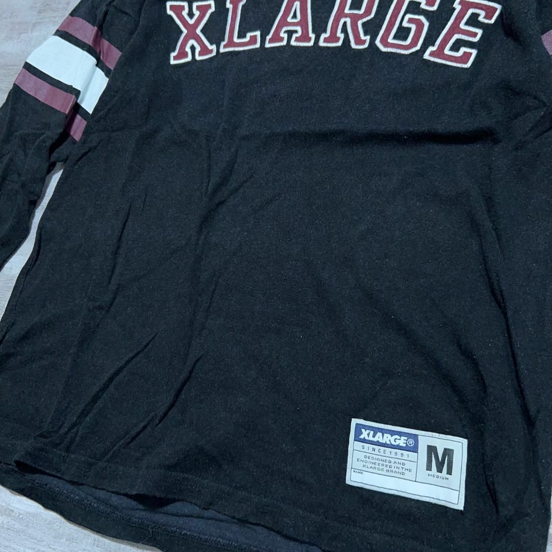 XLARGE(エクストララージ)のXLARGE エクストララージ フロントロゴ 七分袖Tシャツ ロンT M メンズのトップス(Tシャツ/カットソー(半袖/袖なし))の商品写真