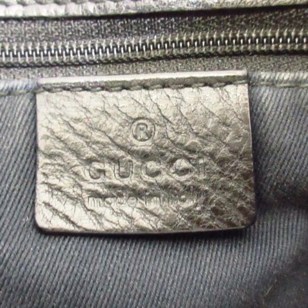 Gucci(グッチ)のGUCCI(グッチ) ショルダーバッグ ホースビット 101975 黒 デニム×レザー レディースのバッグ(ショルダーバッグ)の商品写真