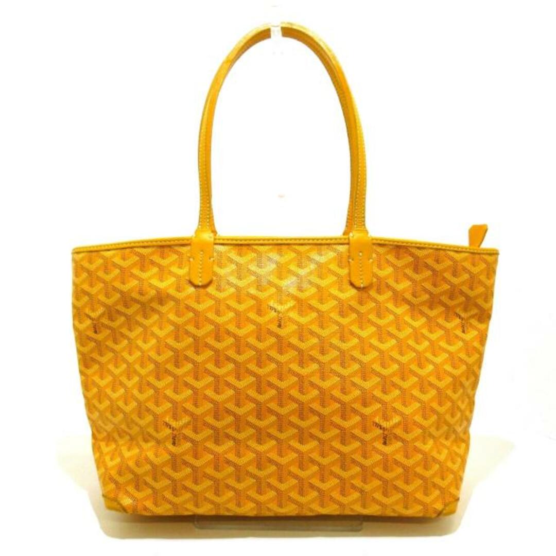 GOYARD(ゴヤール)のGOYARD(ゴヤール) ショルダーバッグ アルトワPM イエロー×黒×マルチ マーカージュ（メイン口にイニシャルあり） コーティングキャンバス×レザー レディースのバッグ(ショルダーバッグ)の商品写真