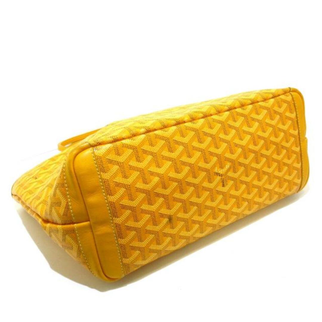 GOYARD(ゴヤール)のGOYARD(ゴヤール) ショルダーバッグ アルトワPM イエロー×黒×マルチ マーカージュ（メイン口にイニシャルあり） コーティングキャンバス×レザー レディースのバッグ(ショルダーバッグ)の商品写真