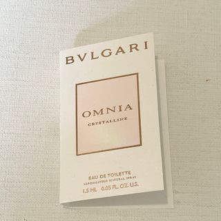 BVLGARI - ブルガリ　オードトワレ　OMNIAサンプル未使用品