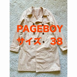 ページボーイ(PAGEBOY)のページボーイ　PAGEBOY トレンチコート　38 ベージュ　春　秋　アウター(トレンチコート)