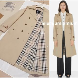 バーバリー(BURBERRY)の本物上質●　36サイズロング丈トレンチコート　バーバリーロンドン(トレンチコート)