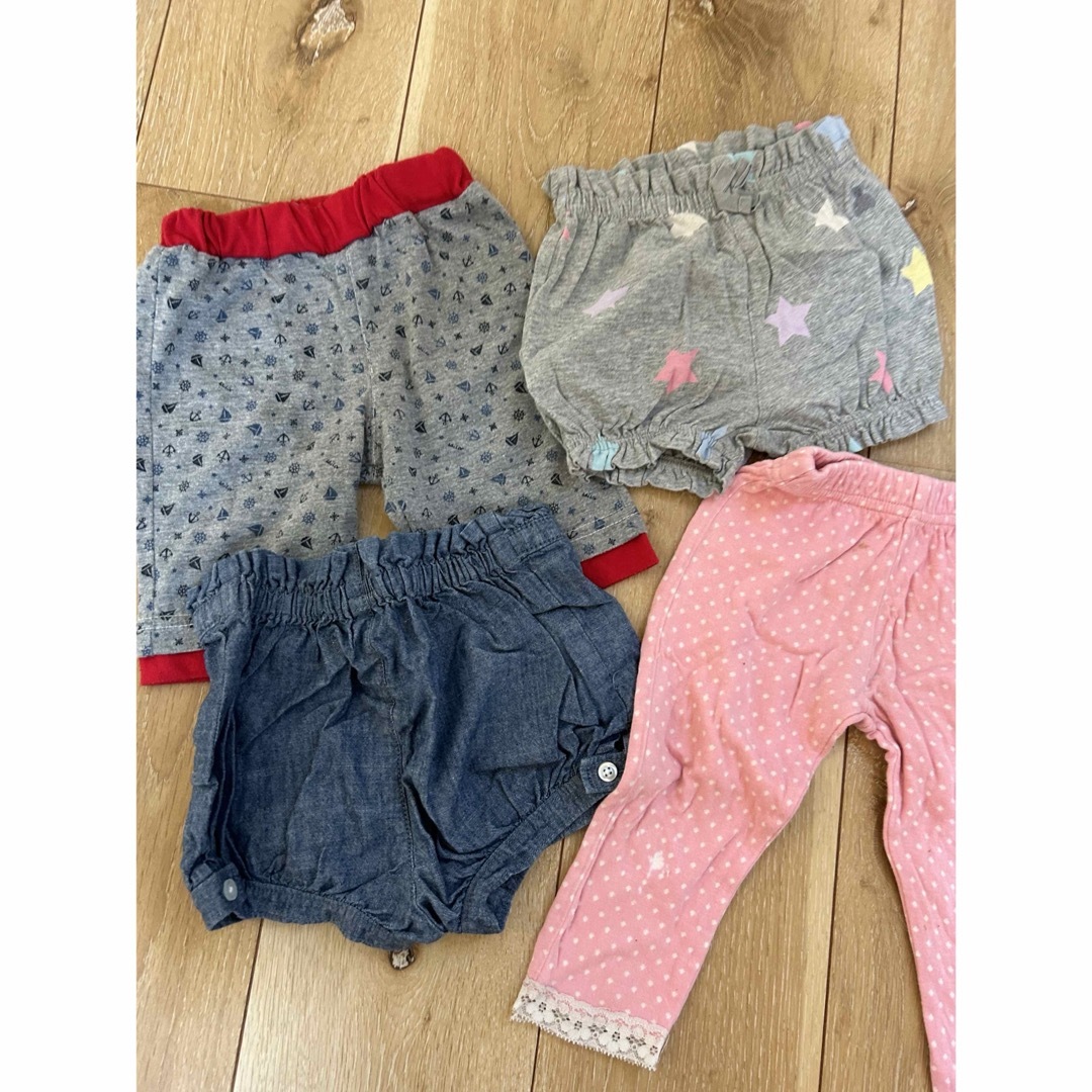 babyGAP(ベビーギャップ)の1１着セット　夏服　パジャマ　ワンピース　女の子 キッズ/ベビー/マタニティのベビー服(~85cm)(Ｔシャツ)の商品写真