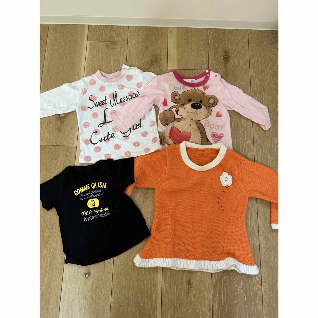 babyGAP(ベビーギャップ)の1１着セット　夏服　パジャマ　ワンピース　女の子 キッズ/ベビー/マタニティのベビー服(~85cm)(Ｔシャツ)の商品写真