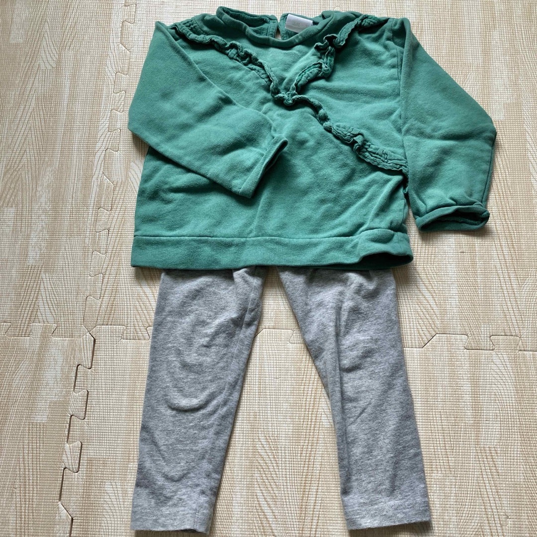 ZARA(ザラ)のセットアップ♥︎90 キッズ/ベビー/マタニティのキッズ服女の子用(90cm~)(Tシャツ/カットソー)の商品写真