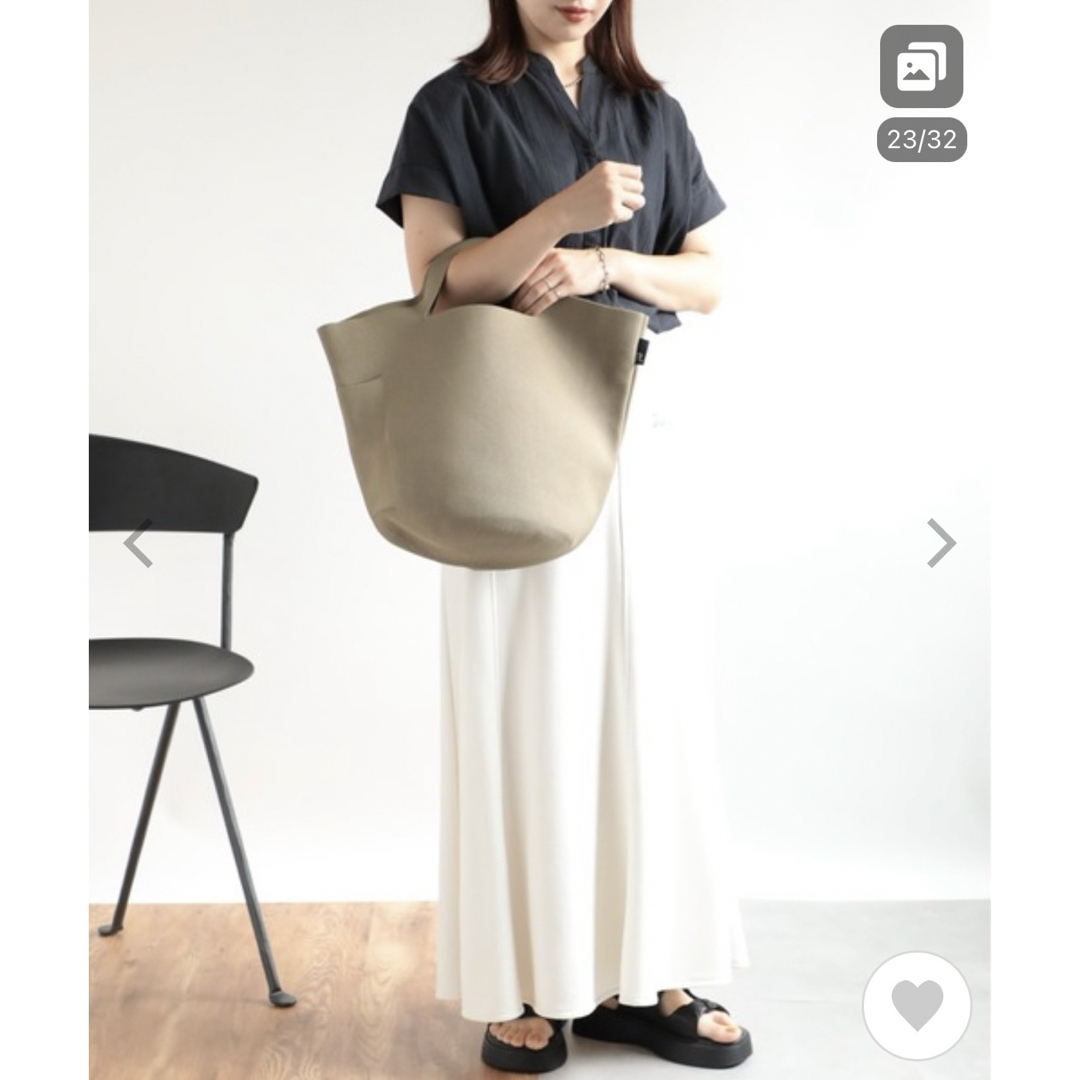 ROOTOTE(ルートート)の【新品未使用】ROOTOTE トートバッグ カーキ レディースのバッグ(トートバッグ)の商品写真