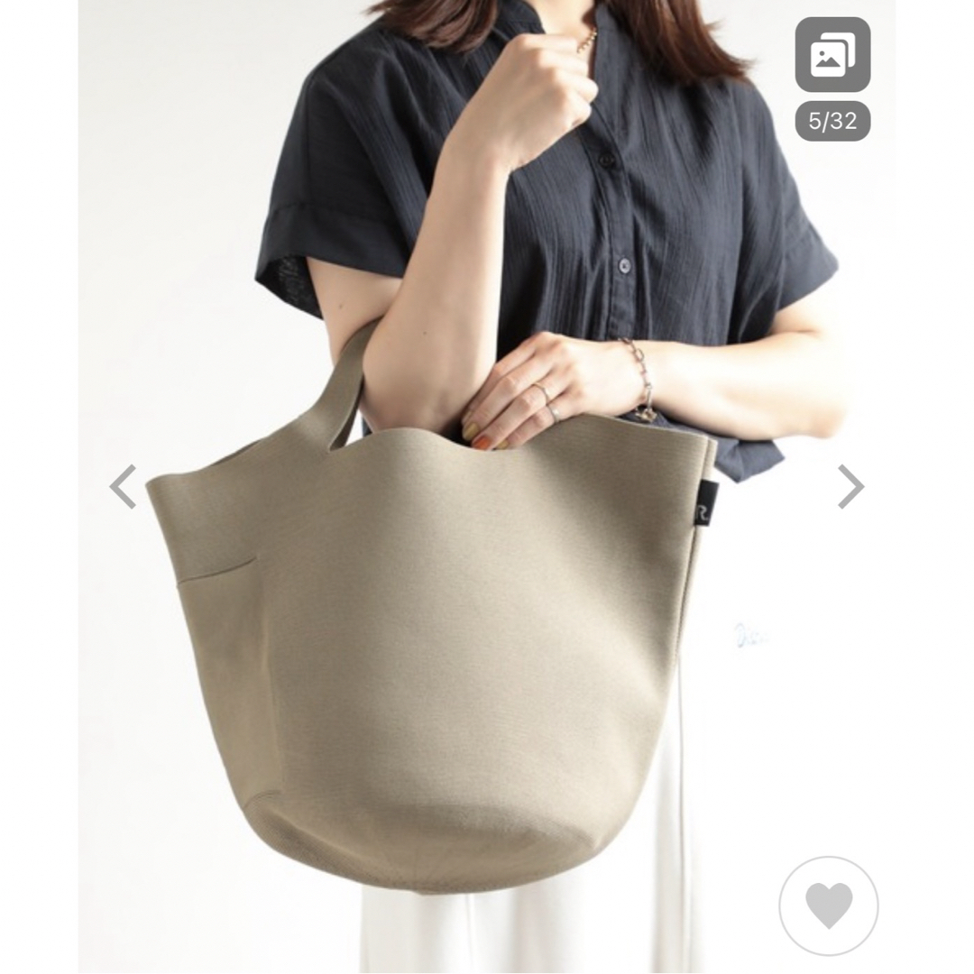 ROOTOTE(ルートート)の【新品未使用】ROOTOTE トートバッグ カーキ レディースのバッグ(トートバッグ)の商品写真