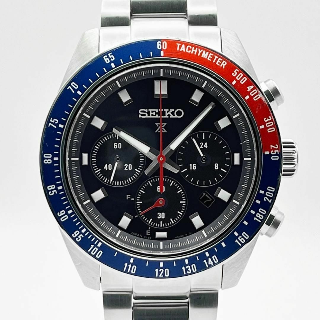 SEIKO(セイコー)の美品 セイコー プロスペックス スピードタイマー クロノ ペプシ SBDL097 メンズの時計(腕時計(アナログ))の商品写真