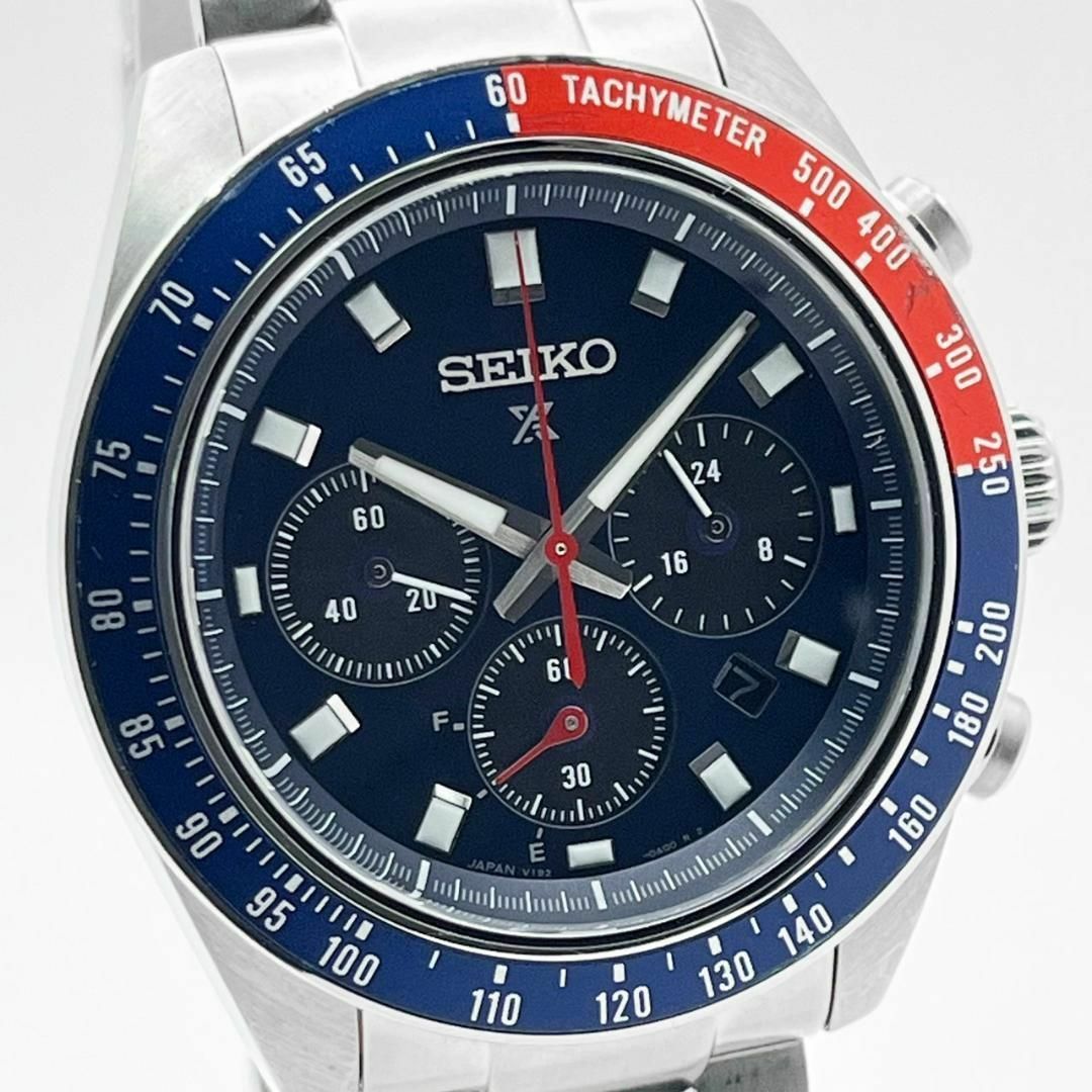 SEIKO(セイコー)の美品 セイコー プロスペックス スピードタイマー クロノ ペプシ SBDL097 メンズの時計(腕時計(アナログ))の商品写真